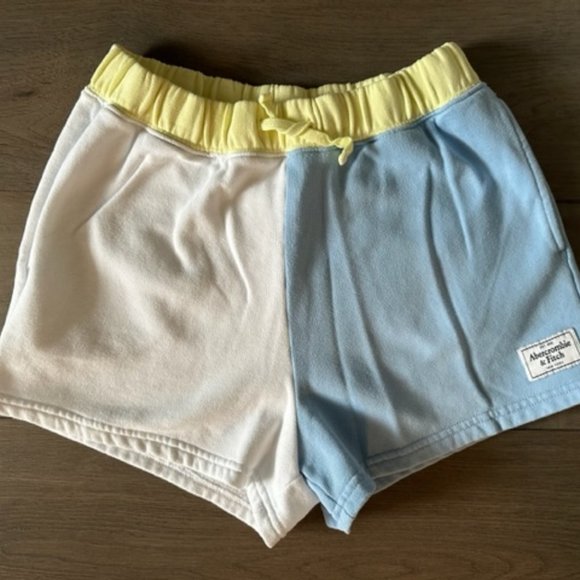 ABERCROMBIE KIDS GIRLS ELASTIC WAIST PULL ON SHORTS - Picture 1 of 2